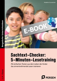 Abbildung von: Sachtext-Checker: 5-Minuten-Lesetraining - GS - Persen Verlag