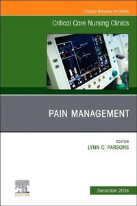 Bild: Pain Management, An Issue of Critical Care Nursing Clinics of North America: Volume 36-4 - Churchill Livingstone