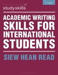 Cover: Academic Writing Skills for International Students - Bloomsbury Academic