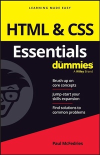 Abbildung von: HTML & CSS Essentials For Dummies - Wiley