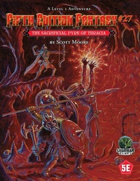 Enlarge image Cover: Fifth Edition Fantasy #27: The Sacrificial Pyre of Thracia - Goodman Games