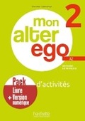 Cover: Mon Alter Ego 2 - Pack Cahier d'activites + version numerique. A2 2023 - Hachette