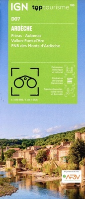 Abbildung von: Ardeche - Privas Aubenas Vallon-Pont-d'Arc: D07 - Institut Geographique National