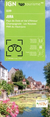Abbildung von: Jura - Pays de Dole Val d'Amour Champagnole Rousses: D39 - Institut Geographique National