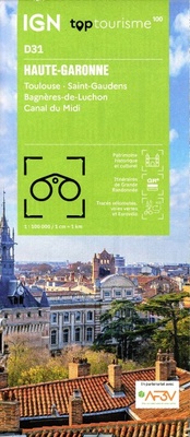 Abbildung von: Haute-Garonne - Toulouse St-Gaudens Bagneres-de-Luchon: D31 - Institut Geographique National