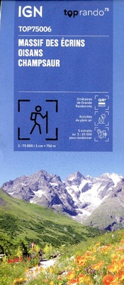 Abbildung von: Massif Ecrins / Oisans Champsaur: 75006 - Institut Geographique National