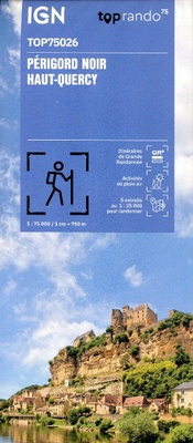 Abbildung von: Perigord Noir / Haut-Quercy: 75026 - Institut Geographique National