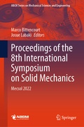Cover: Proceedings of the 8th International Symposium on Solid Mechanics - Springer