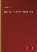 Cover: De Euripidis Phoenissarum Parte Extrema - Outlook Verlag