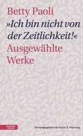 Cover: "Ich bin nicht von der Zeitlichkeit" - Residenz