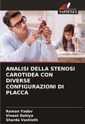 Cover: Analisi Della Stenosi Carotidea Con Diverse Configurazioni Di Placca - Edizioni Sapienza