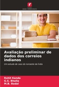 Cover: Avaliacao preliminar de dados dos correios indianos - Edicoes Nosso Conhecimento