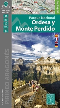 Abbildung von: Ordesa y Monte Perdido PN carte&guide - Alpina, Editorial, S.L.