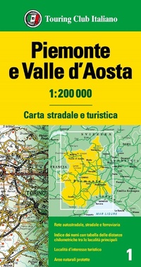 Abbildung von: Piemonte / Val d' Aosta: 1 - Touring