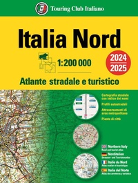 Abbildung von: Italy North atlas - atlante stradale Nord - Touring