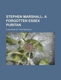 Cover: Stephen Marshall - Rarebooksclub.com
