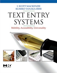 Abbildung von: Text Entry Systems - Morgan Kaufmann