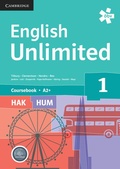 Cover: English Unlimited HAK/HUM 1, Sch&uuml;lerbuch + E-Book - &Ouml;BV 3-209