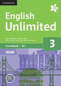 Cover: English Unlimited HUM 3, Sch&uuml;lerbuch + E-Book - &Ouml;BV 3-209