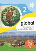 Cover: global 2. Geographie und wirtschaftliche Bildung, Sch&uuml;lerbuch + E-Book - &Ouml;BV 3-209