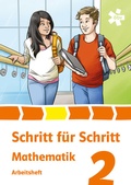 Cover: Schritt f&uuml;r Schritt Mathematik 2, Arbeitsheft + E-Book - &Ouml;BV 3-209
