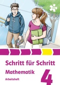 Cover: Schritt f&uuml;r Schritt Mathematik 4, Arbeitsheft + E-Book - &Ouml;BV 3-209