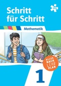 Cover: Schritt f&uuml;r Schritt Mathematik 1, Schulbuch + E-Book - &Ouml;BV 3-209