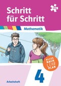 Cover: Schritt f&uuml;r Schritt Mathematik 4, Arbeitsheft + E-Book - &Ouml;BV 3-209