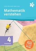 Cover: Mathematik verstehen 4, Arbeitsheft + E-Book - &Ouml;BV 3-209