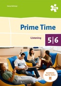 Cover: Prime Time 5/6. Listening, Arbeitsheft + E-Book - &Ouml;BV 3-209