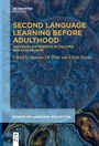 Cover: Second Language Learning Before Adulthood - De Gruyter Mouton