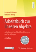 Cover: Arbeitsbuch zur linearen Algebra - Springer Spektrum