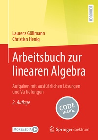 Abbildung von: Arbeitsbuch zur linearen Algebra - Springer Spektrum
