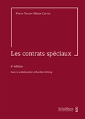 Cover: Les contrats sp&eacute;ciaux - Schulthess Juristische Medien