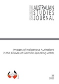 Cover: Australian Studies Journal | Zeitschrift f&uuml;r Australienstudien / Images of Indigenous Australians in the Ouvre of German-Speaking Artists - epubli