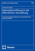 Cover: Daten&uuml;bermittlung in der &ouml;ffentlichen Verwaltung - Nomos