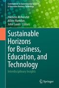 Cover: Sustainable Horizons for Business, Education, and Technology - Springer