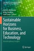 Cover: Sustainable Horizons for Business, Education, and Technology - Springer