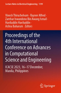 Enlarge image Cover: Proceedings of the 4th International Conference on Advances in Computational Science and Engineering - Springer