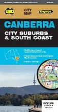 Cover: Canberra City Suburbs & South Coast Map 248 8th ed - UBD Gregory's