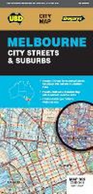 Abbildung von: Melbourne City Streets & Suburbs Map 362 8th ed - UBD Gregory's