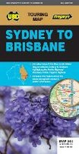 Cover: Sydney to Brisbane Map 244 10th ed - UBD Gregory's
