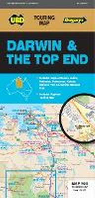 Abbildung von: Darwin & the Top End Map 590 22nd ed - UBD Gregory's