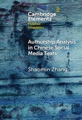 Cover: Authorship Analysis in Chinese Social Media Texts - Cambridge University Press