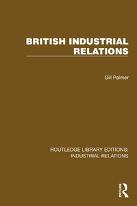 Abbildung von: British Industrial Relations - Routledge