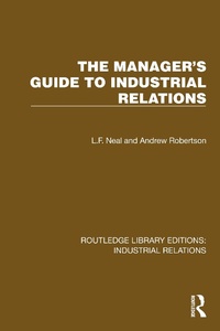 Abbildung von: The Manager's Guide to Industrial Relations - Routledge