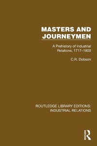 Abbildung von: Masters and Journeymen - Routledge