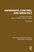 Cover: Ownership, Control and Ideology - Routledge