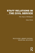Cover: Staff Relations in the Civil Service - Routledge