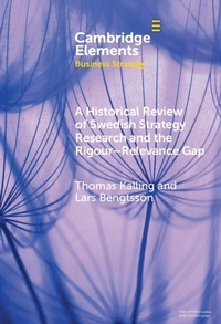 Enlarge image Cover: A Historical Review of Swedish Strategy Research and the Rigor-Relevance Gap - Cambridge University Press